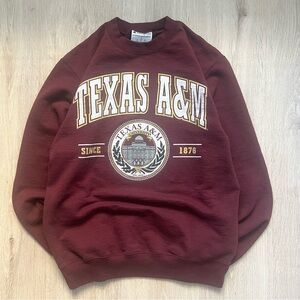 Vintage 90s Champion Texas A&M Aggies NCAA College Crewneck Sweatshirt Men's S